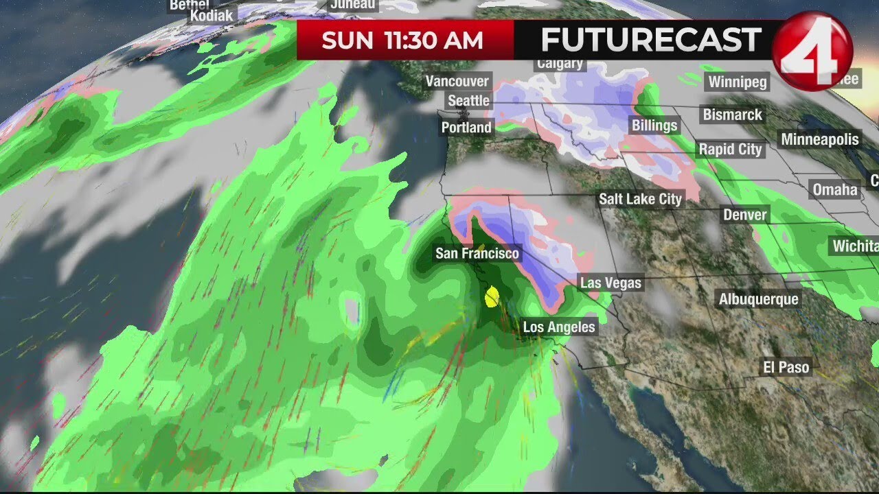 Bay Area storm forecast - YouTube