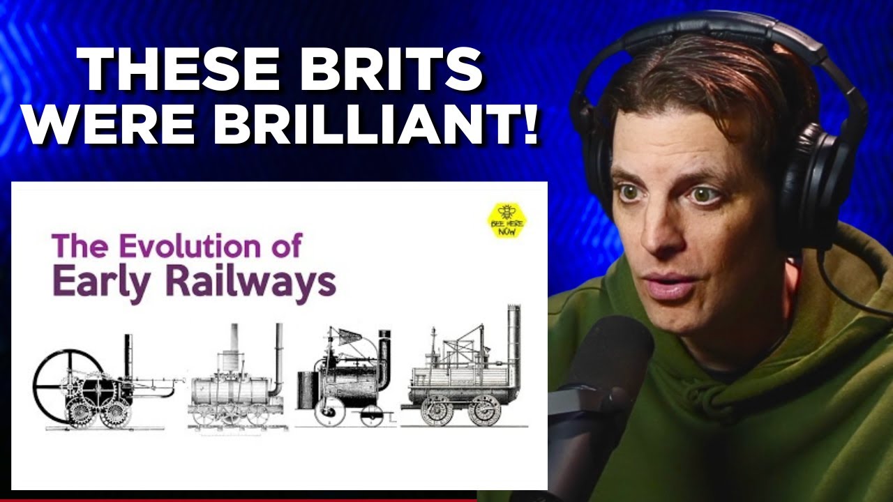 Американская реакция на эволюцию британских железных дорог!