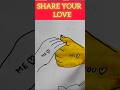 Best Promising Hand Drawing | Love Sketch | Share Your Love #art #easydrawing #shorts #ytshorts