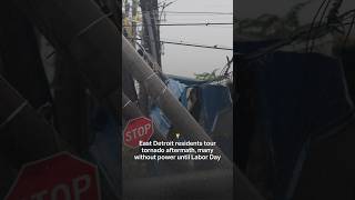East Detroit residents tour tornado aftermath