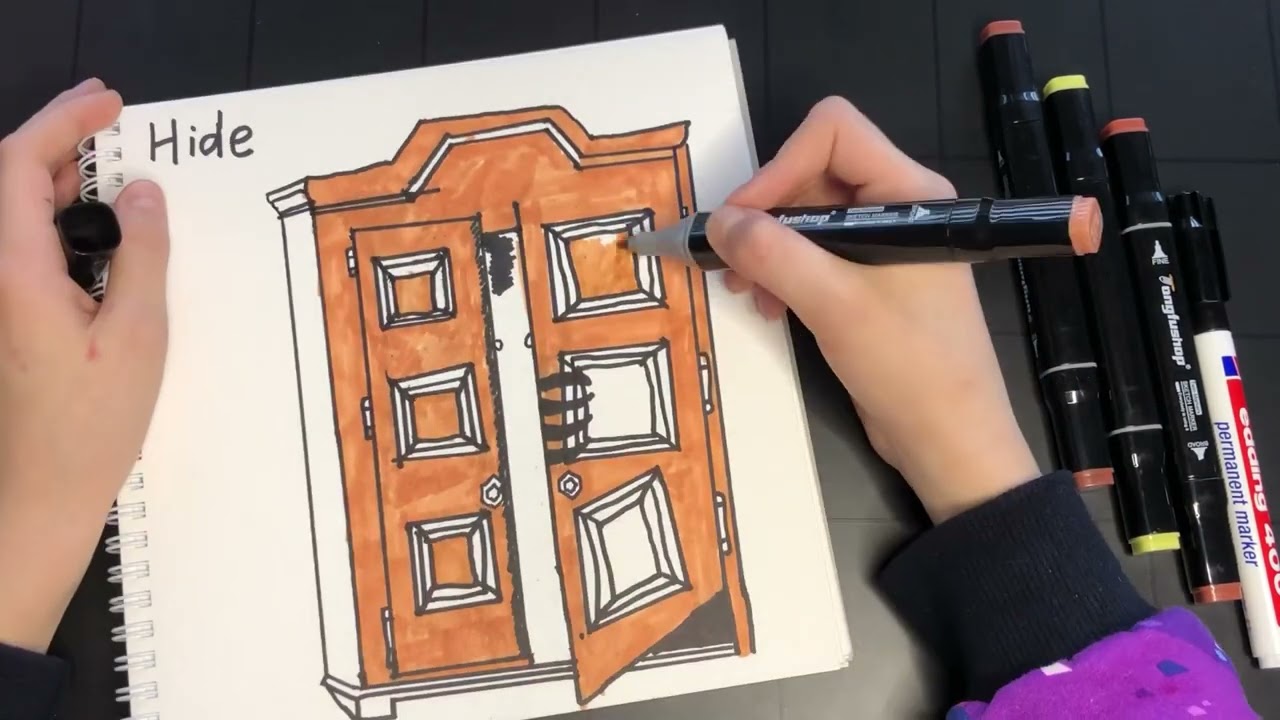 How to draw Glitch (Doors) #shorts 