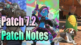 Patch 7.2 Patch Notes - FFXIV NEWS