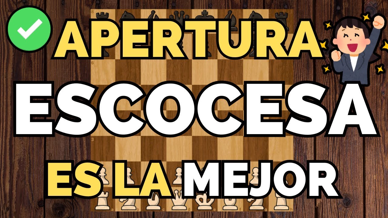 GANA SIEMPRE con la APERTURA ESCOCESA😱♟️ (Fácil y Brutal)