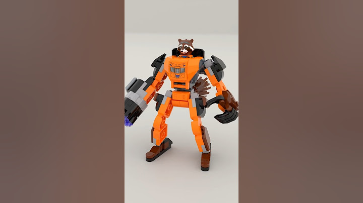 LEGO 76243 Rocket Mech Armor Satisfying Speed Build #lego #mecha #marvel