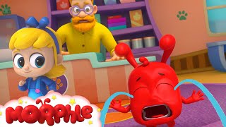 Morphle is Alone and Cries! 😭| Brand New Morphle 3D! | Learn ABC 123 | Fun Cartoons | Moonbug Kids