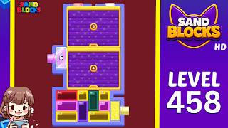 Sand Blocks Level 458 Solution Walkthrough