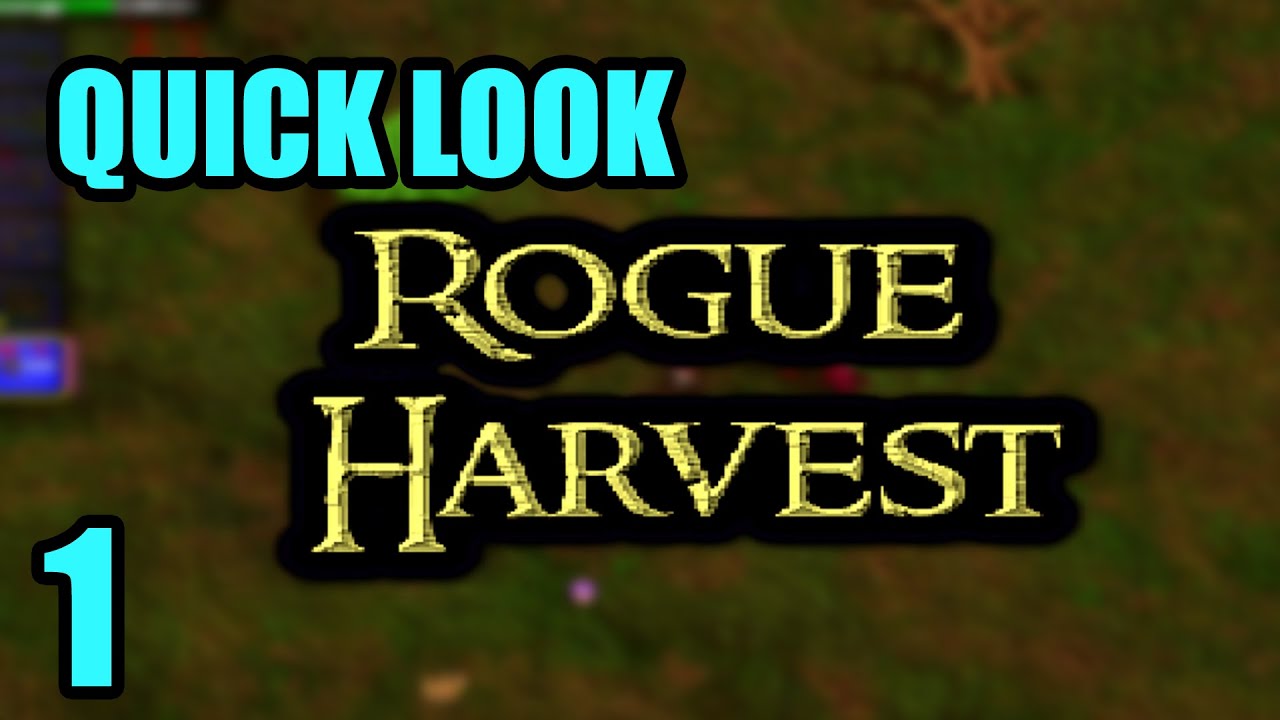 Rogue Harvest Gameplay Ep 1 (Early Access Roguelike Survival) - YouTube
