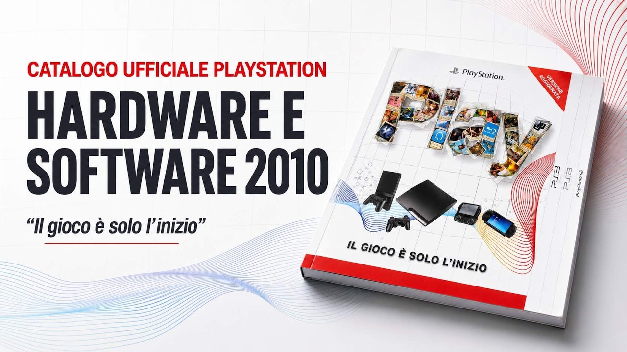 Catalogo ufficiale PlayStation Hardware e Software 2010