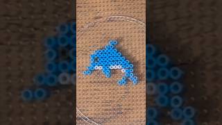 DIY Animal Fuse Bead Easy Craft Ideas - Blue Dolphin! 🐬