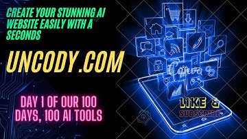 Build Your Website in Minutes with Uncody.com | 100 Days, 100 AI Tools Challenge - Day 1