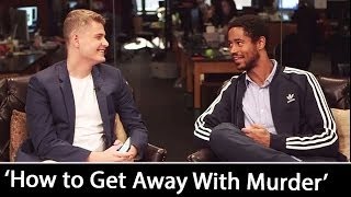 'How to Get Away With Murder': Alfred Enoch Interview | November, 2016