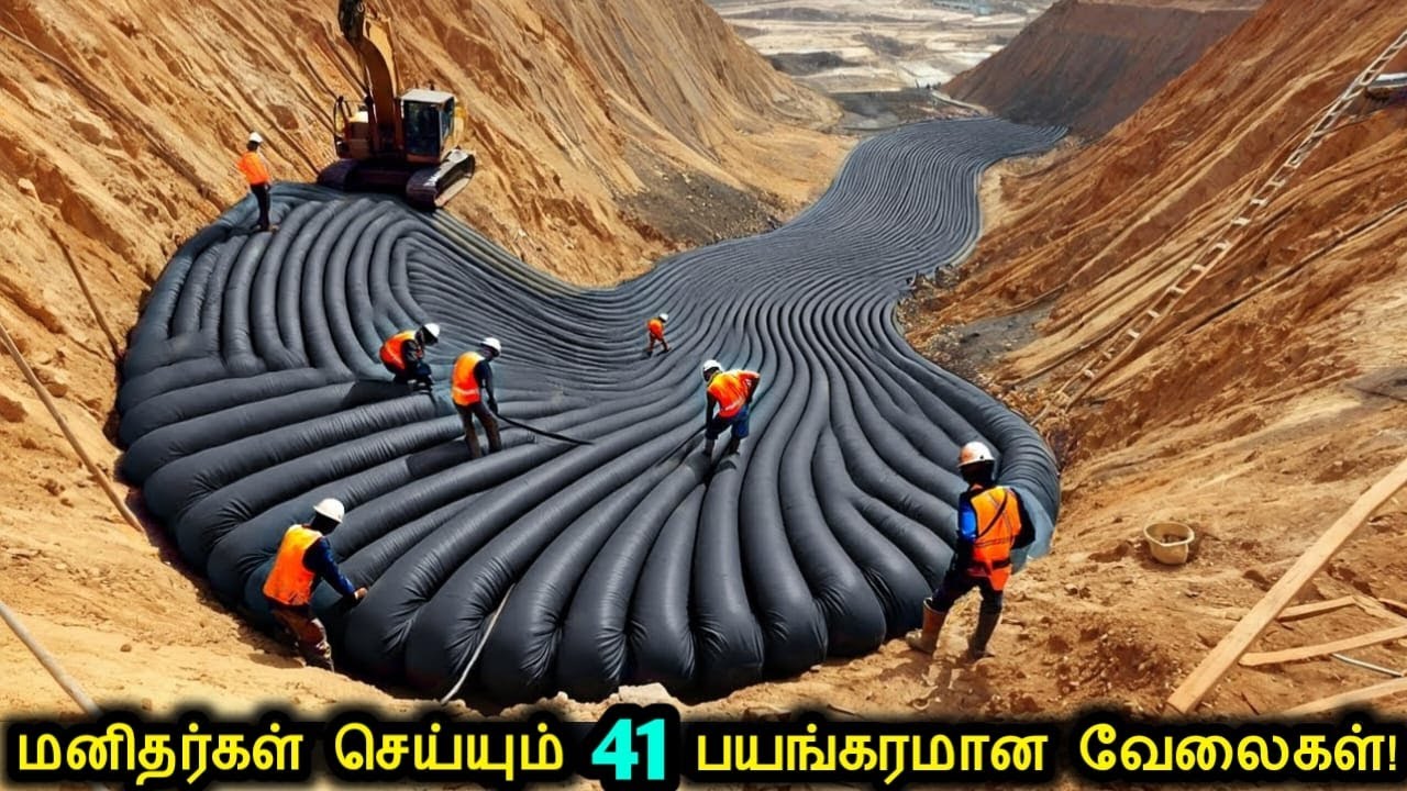 😱வியக்கவைக்கும் வேலைகள்! | Ingenious Construction Workers That Are at Another Level | Tamil Ultimate