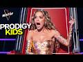 LITTLE Singers With Voices BIGGER Than The Stage on The Voice | Top 3