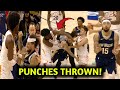 🏀 Jose Alvarado vs Mark Williams FIGHT! 😱 Both Players Ejected! #nba