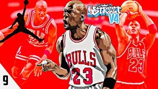 NBA LIVE 19 Presents NBA Street V4 EP.  9 | Michael Jordan DUNKS on The Whole TEAM! Mj fadeaway