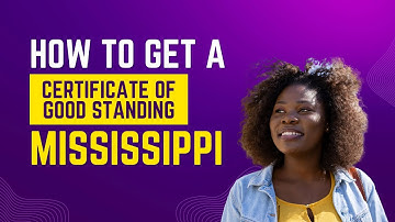 Certificate of Good Standing Mississippi #certificateofgoodstanding