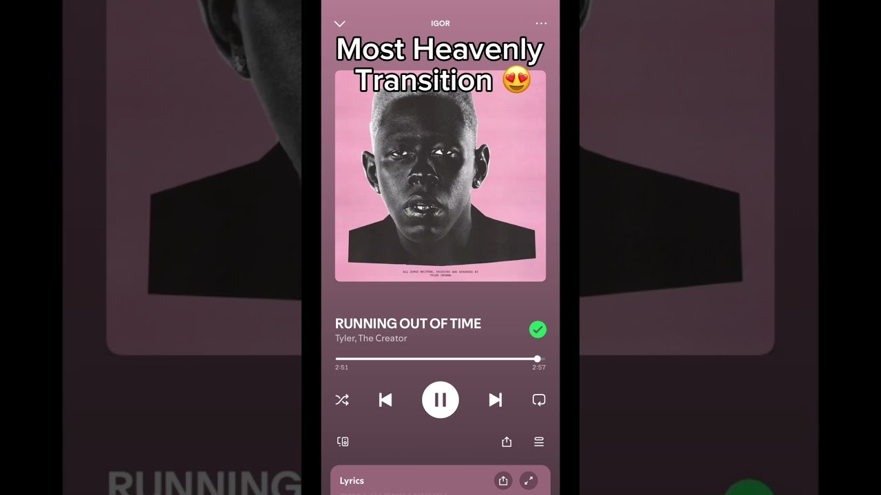 Unbelievable Spotify Transition 