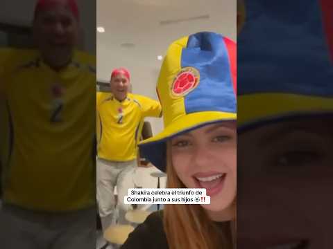 Video Shakira celebra a Colombia junto a sus hijos