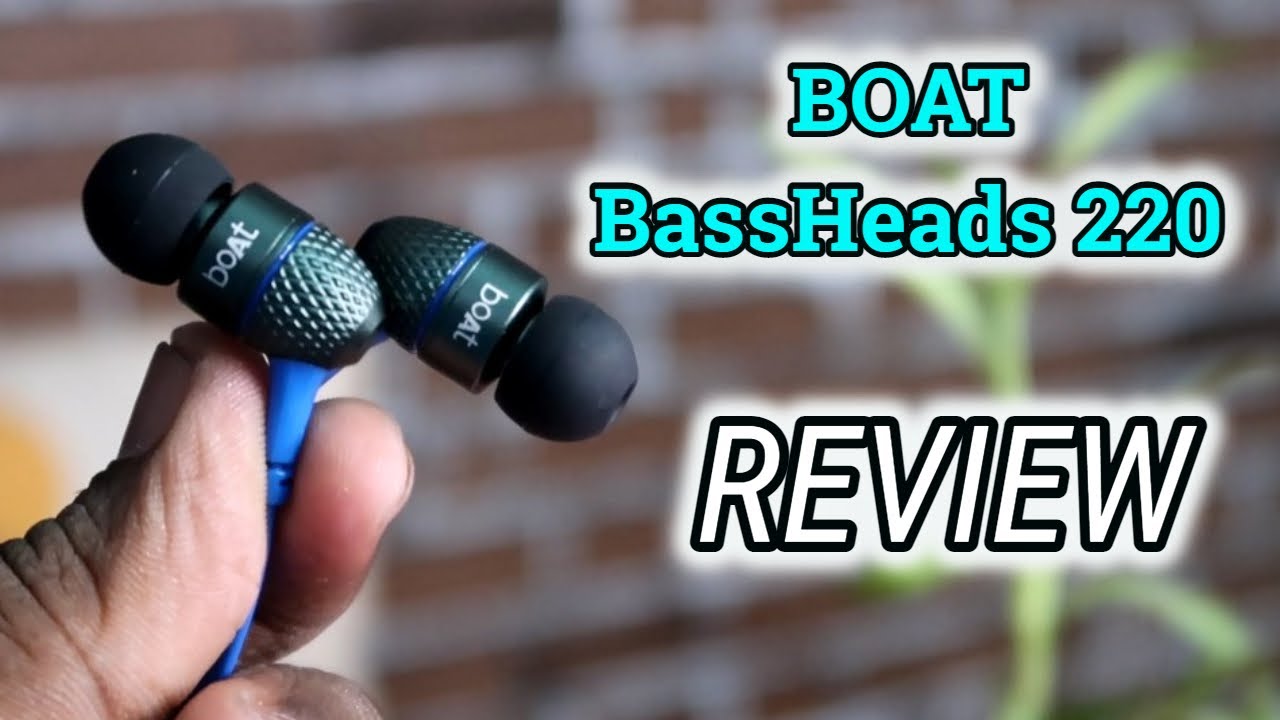 Boat BassHeads 220 Wired Headset Review in Tamil 🔥🔥🔥 Best for Call