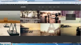 One click import demo content Ananke WordPress Theme