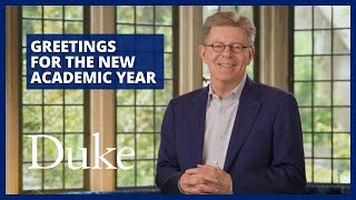 President Price’s Greetings for the New Academic Year
