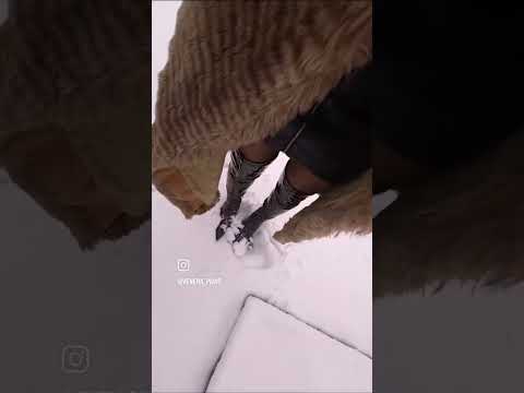 #asmr#nylon #boots #short #snow #coat #dominant
