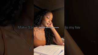 AI girl makes $500 finding leads while doing homework 👩🏾💻 #Shorts #SaaS #Leedfinder