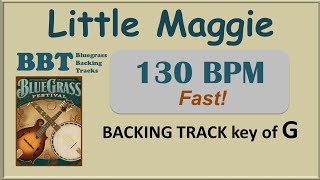 Little Maggie 130 bpm bluegrass backing track
