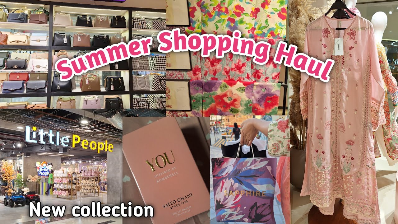 Summer Shopping Haul| New eid collection|| sapphire, limelight, stylo