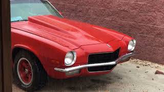 Camaro In The Rain