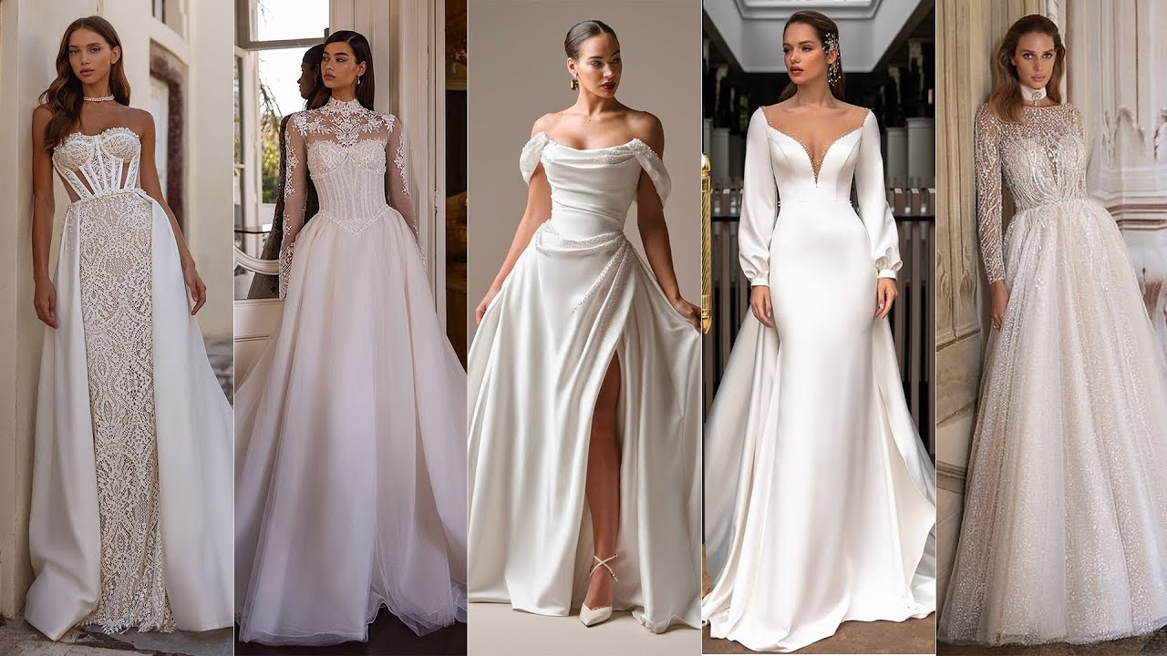 Самые модные платья в стиле культурного фьюжн 2026 года. Эксклюзивное свадебное платье Jjshouse 2...