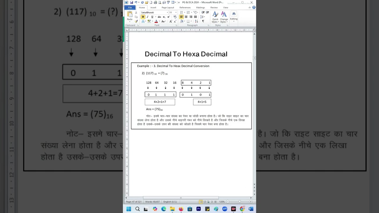 Decimal to hexadecimal Main Kaise Badle