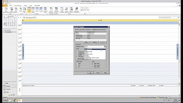 Setting Calendar Permissions in Outlook 2010