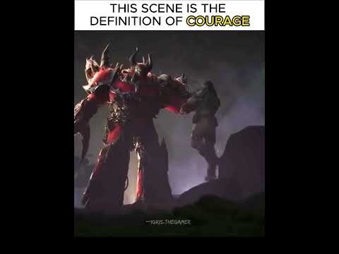 A PERFECT EXAMPLE OF COURAGE 🔥🖤#gaming #shortvideo