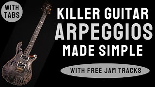 Killer Guitar Arpeggios Made EZ & The Music Theory Simplified