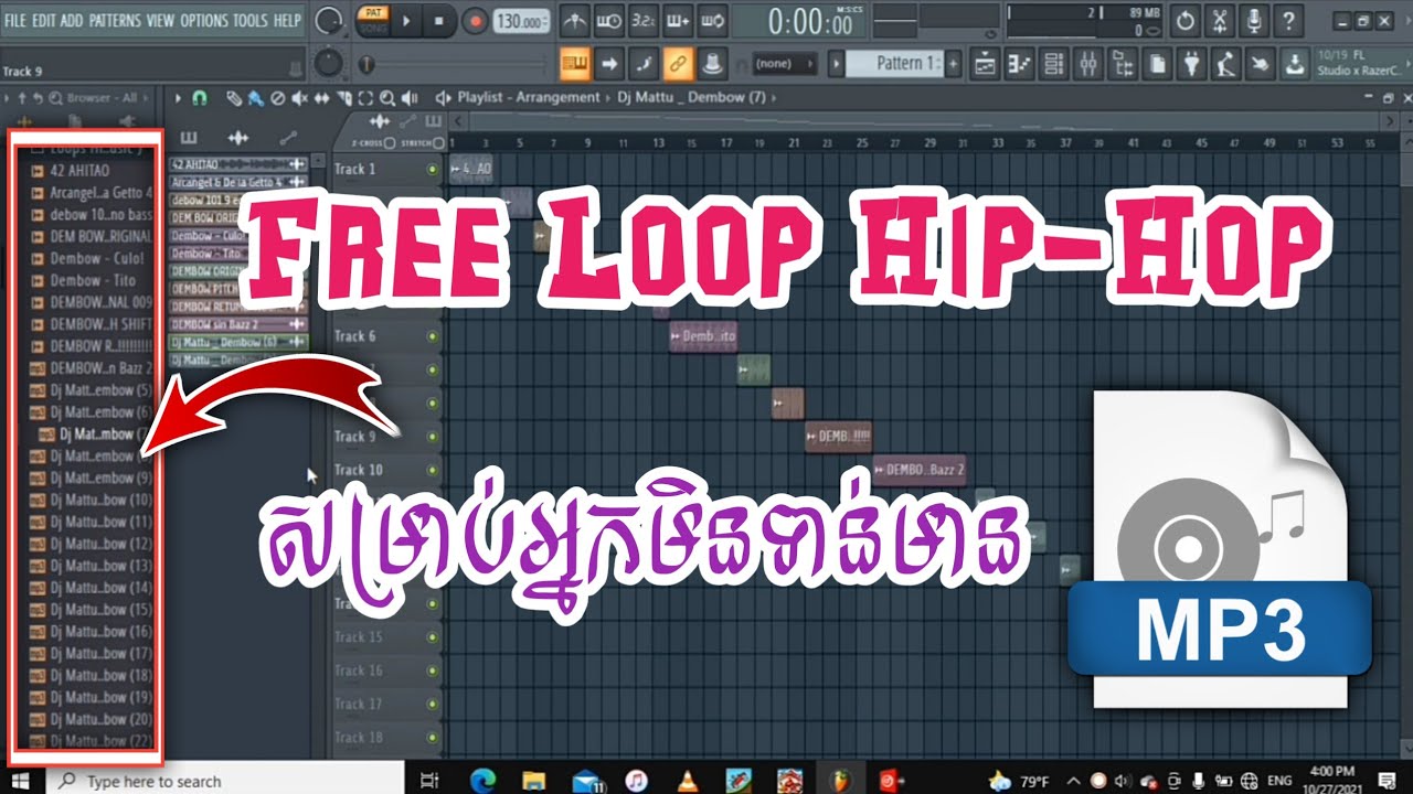 Free Loop Hiphop🔖_កំពុងល្បីសម្រាប់ខ្លឹប famous for YouTube