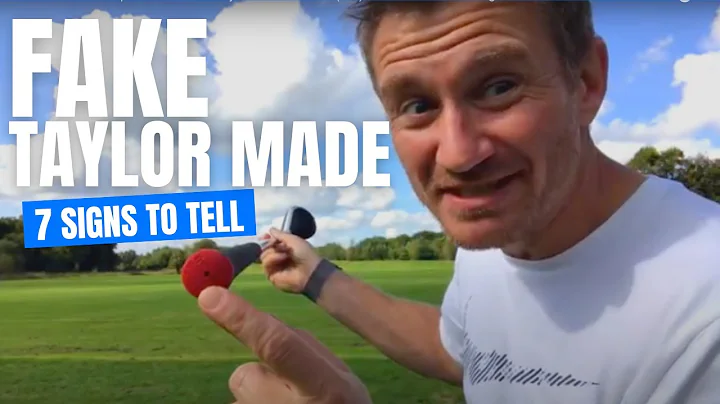 How to tell in 7 Steps if its a  FAKE Taylormade 3wood (M6) and how far does it go?