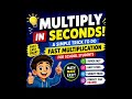 Fast Multiplication Trick for School Students | Solve in Seconds✨️ #tricks #maths #trending #cbse 