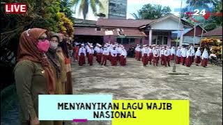 LAGU WAJIB NASIONAL DARI SABANG SAMPAI MERAUKE PADA UPACARA BENDERA SDN 16 BENGKULU SELATAN