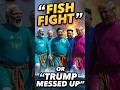 Trump Got Jealous 😱 Modi Putin Xi Kim Crazy Fish Fight &amp; Chase 😂 | AI Shorts. #shorts