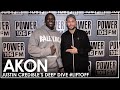 AKON performs "I Wanna Love You", Talks Kanye West, T-Pain  & Drops Music Gems w/ Justin Credible
