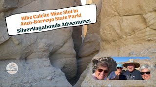 Exploring Calcite Mine Slot Canyon: A Hidden Desert Gem in Anza-Borrego!
