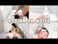 ROTINA DA NOITE COM UM BEBÊ DE 1 MÊS E NOSSA MADRUGADA | Camila Ester.