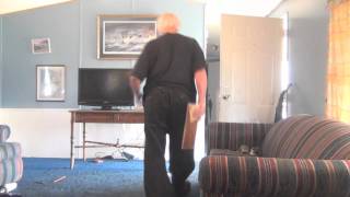 Angry Grandpa Living Room Rampage - Aftermath