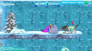 Disney Frozen Game   Frozen Full Double Trouble Game   Disney Baby Videos Games Movie For Kids