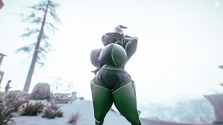 Green Witch- Snack Hunt Part 2 Skyrim Vore -Old Video