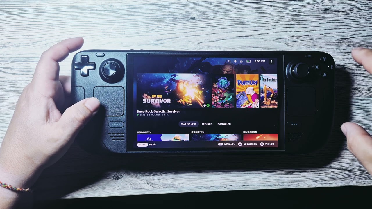 Vorstellung Steam Deck