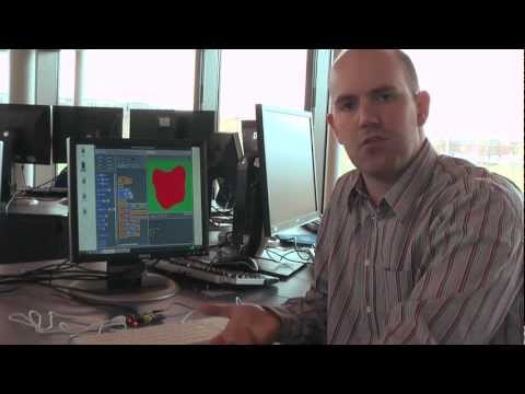 Eben Upton demonstrates Raspberry Pi