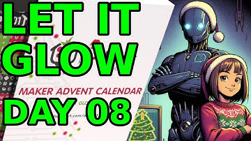 Day 8 - Maker Advent Calendar - Let It Glow - Rainbow Ring!