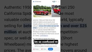 why is this specific Ferrari in CPM cheap if its not irl?